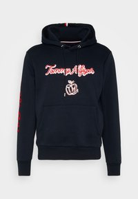 Tommy Hilfiger Mikina s kapucí - dark blue