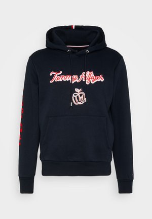Tommy Hilfiger Felpa con cappuccio - dark blue