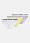 3 PACK - Kratke gaće - purple heather/elfin yellow/white
