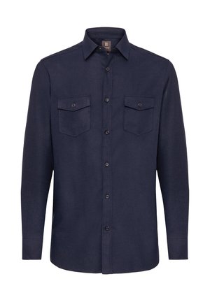 Boggi Milano REGULAR FIT granatowy