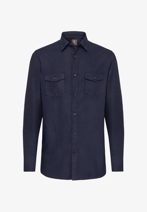 Boggi Milano REGULAR FIT granatowy