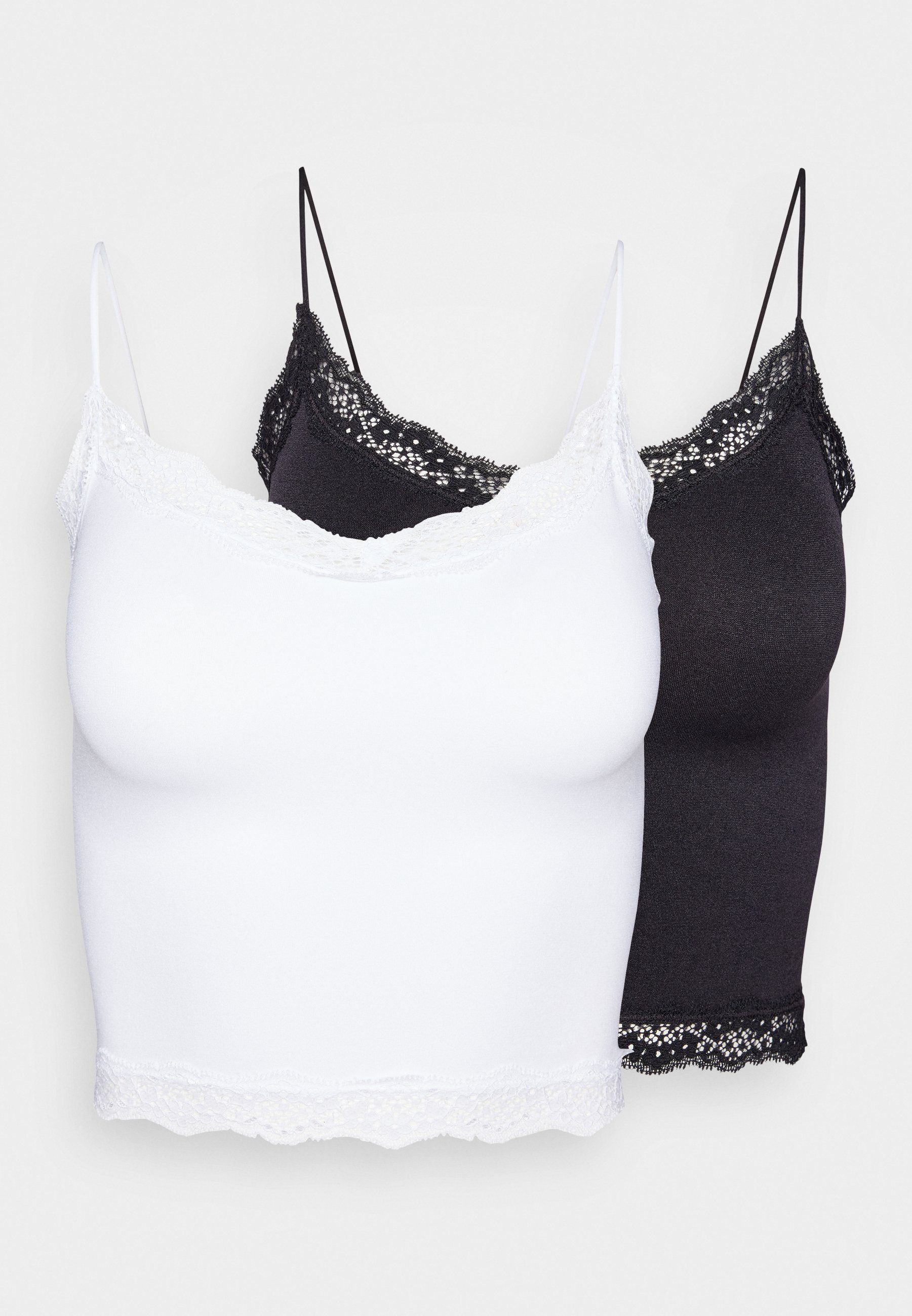 Lace cropped top