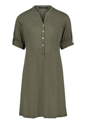 Betty Barclay Vestido camisero - olive