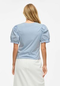 VILA VIRIFA O-NECK  - T-shirts - kentucky blue