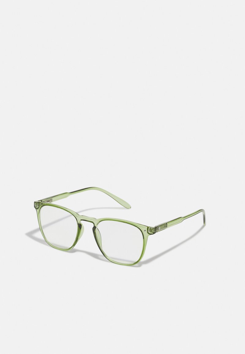 CHPO - ZEBBE UNISEX - Sinistä valoa suodattavat lasit - green/transparent, Suurenna