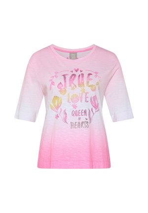 Rabe, RABE T-SHIRT - Print T-shirt - rosa
