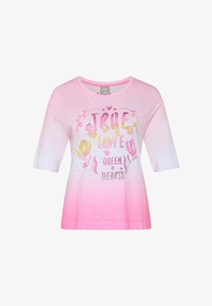 Rabe, RABE T-SHIRT - Print T-shirt - rosa
