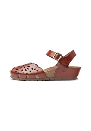 MONACO-247 - Sandalen met sleehak - brown