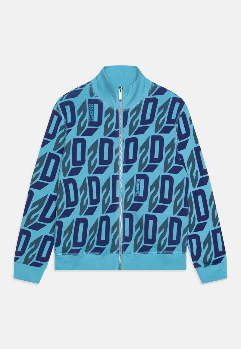 Dsquared2 Sweater met rits blauw