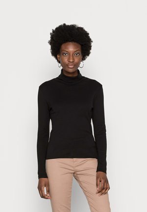 Top s dlouhým rukávem - black