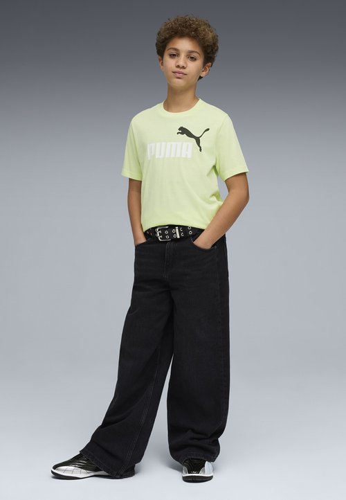 PUMA LOGO TEE UNISEX - Sports T-shirt - apple spritz — photo 3