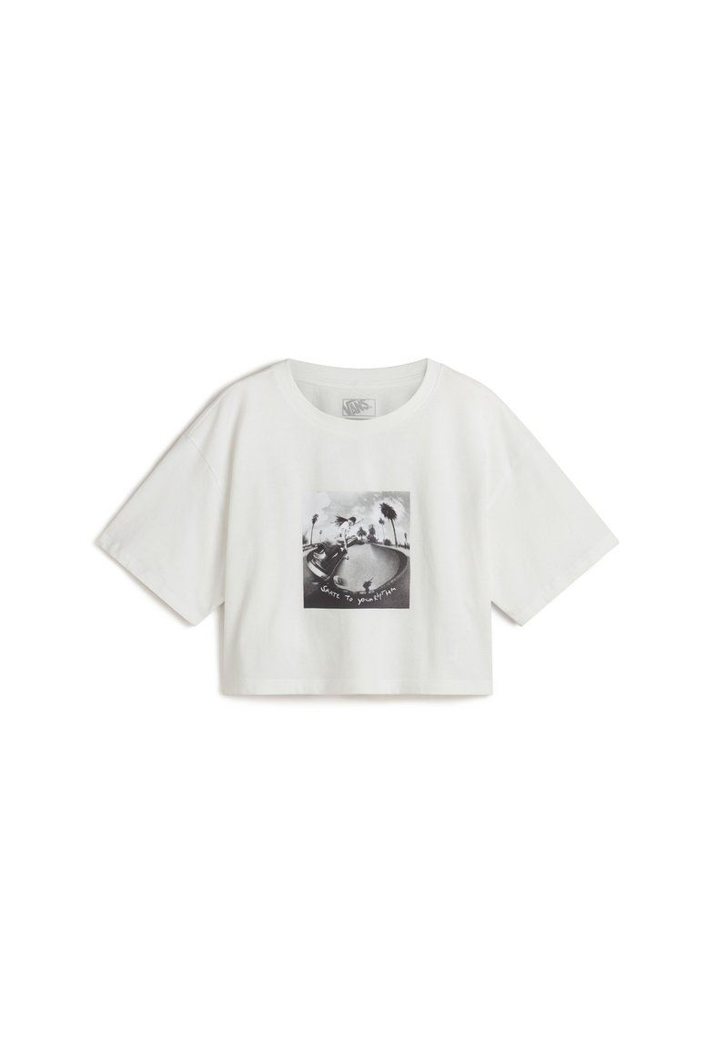 Vans RHYTHM - T-shirt con stampa - white/bianco - Zalando.it