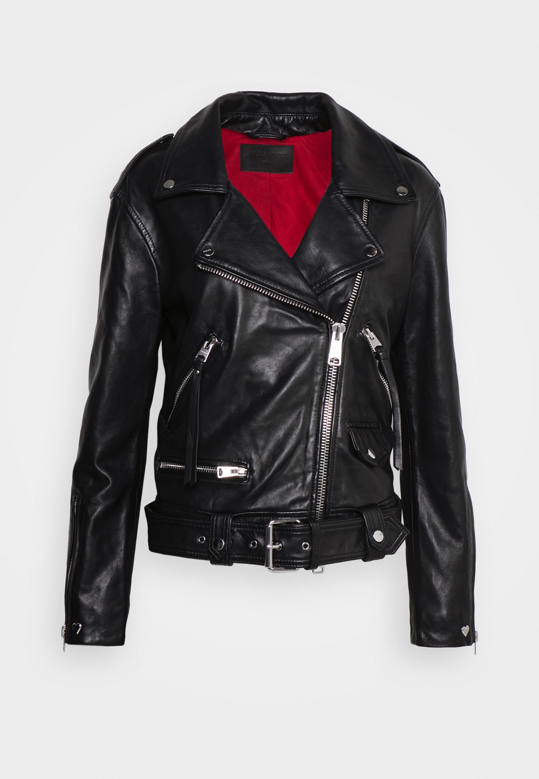 estae leather biker jacket