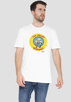 Cotton Soul, BREAKING BAD LOS POLLOS HERMANOS - T-Shirt print - white