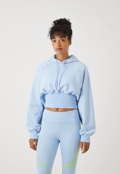 adidas by Stella McCartney HOODIE - Mikina s kapucňou - glow blue