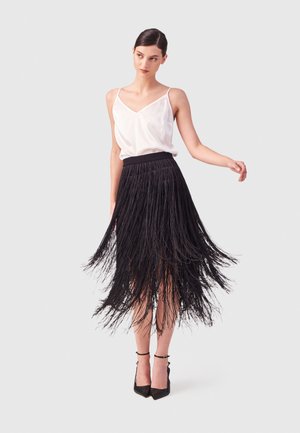 JUDITH - A-line skirt - schwarz