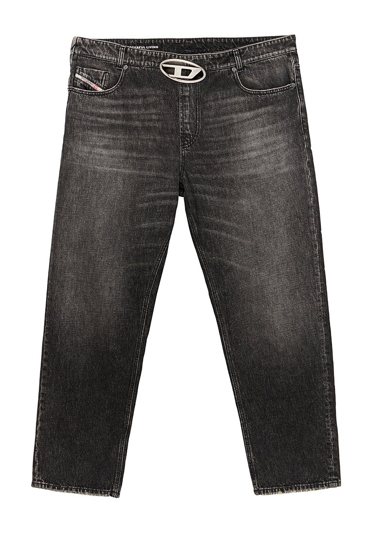 Diesel Straight leg jeans donkergrijs Diesel Straight leg jeans donkergrijs