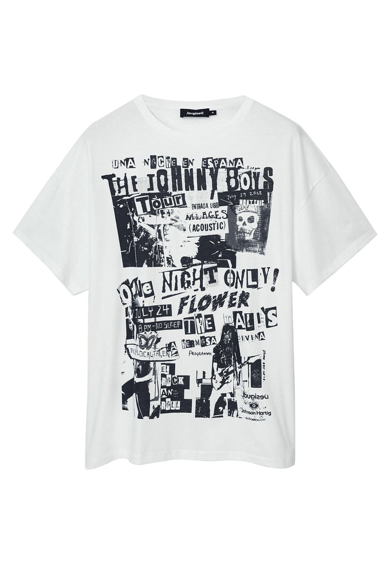 Desigual T-shirt print wit