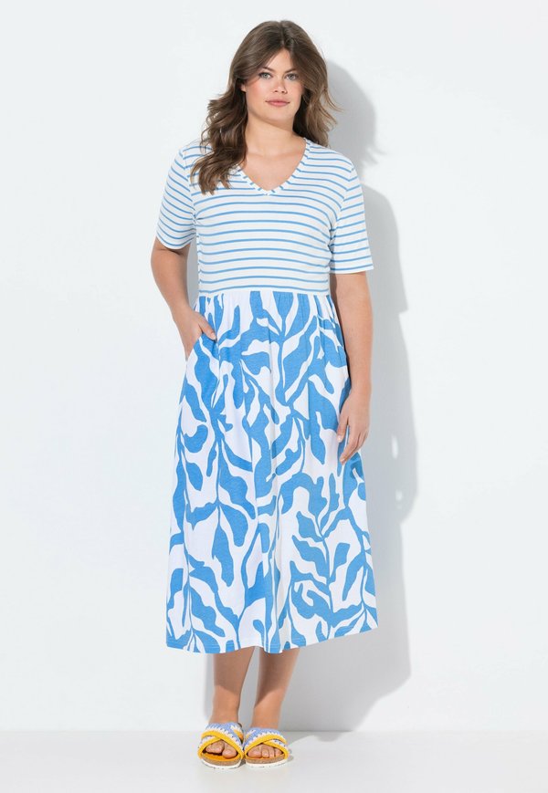 V-AUSSCHNITT 1/2 ARM OEKO-TEX - Jerseykleid