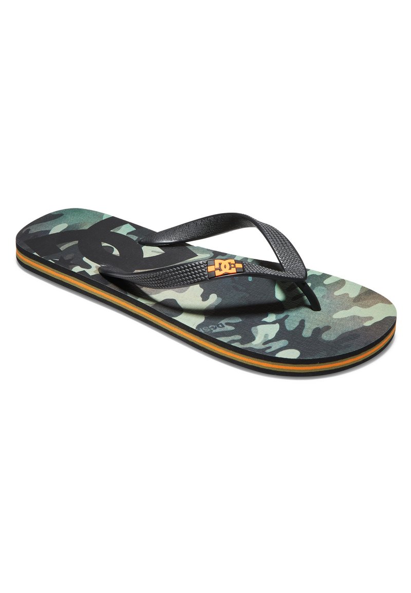DC Shoes SPRAY Sandalias de dedo - military - Zalando.es