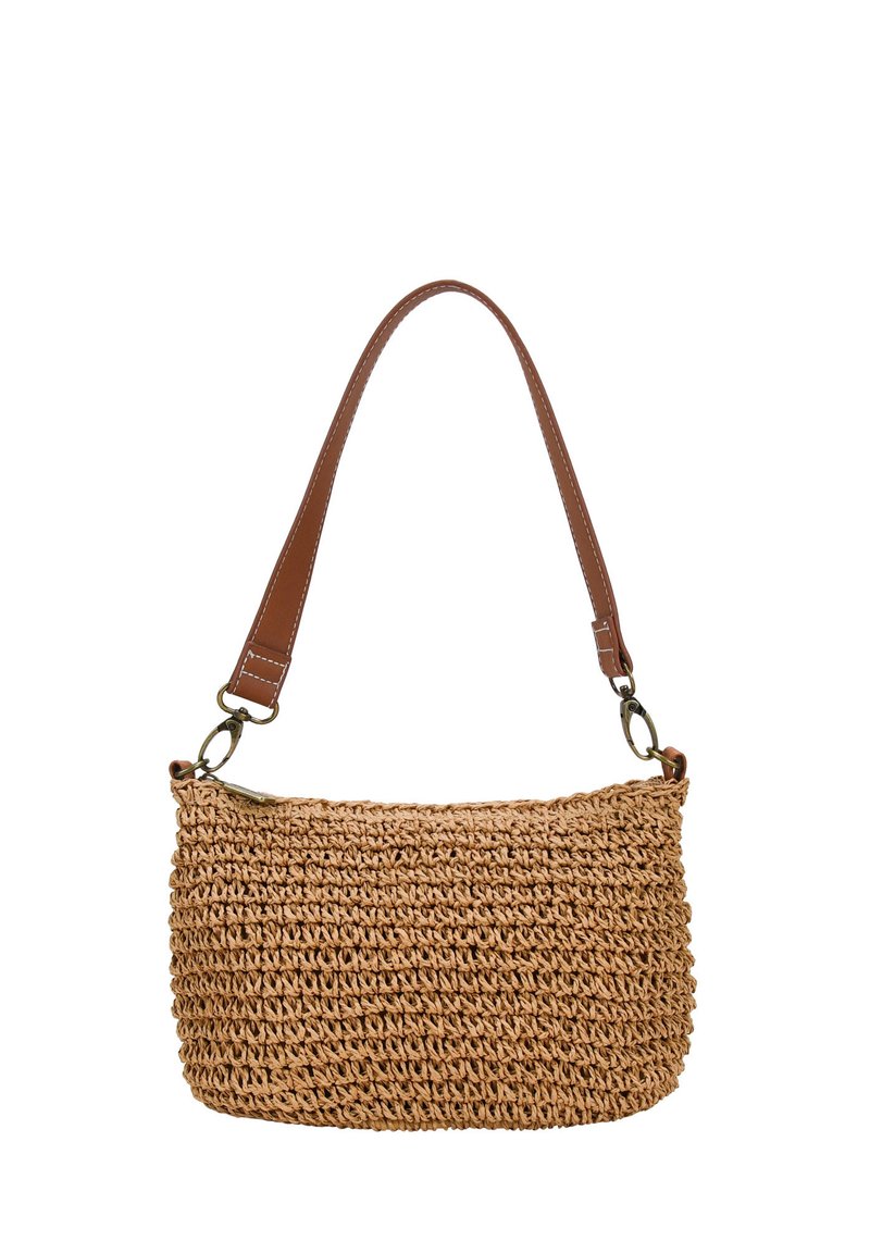 Bosanova CON CREMALLERA - Borsa a mano - tostado