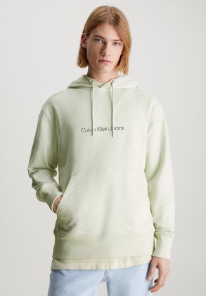 SQUARE FREQUENCY LOGO HOODIE - Kapuzenpullover - icicle