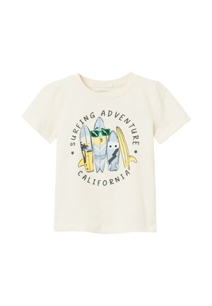 Name it T-shirt con stampa - weiß