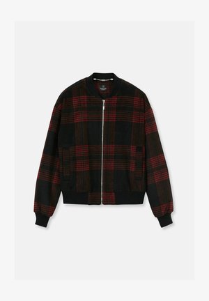 MADELEINE, Sweat zippé - black rosewood