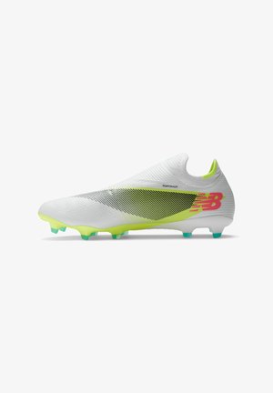 New Balance, FURON PRO FG V7 - Firm-ground football boots - white yellow