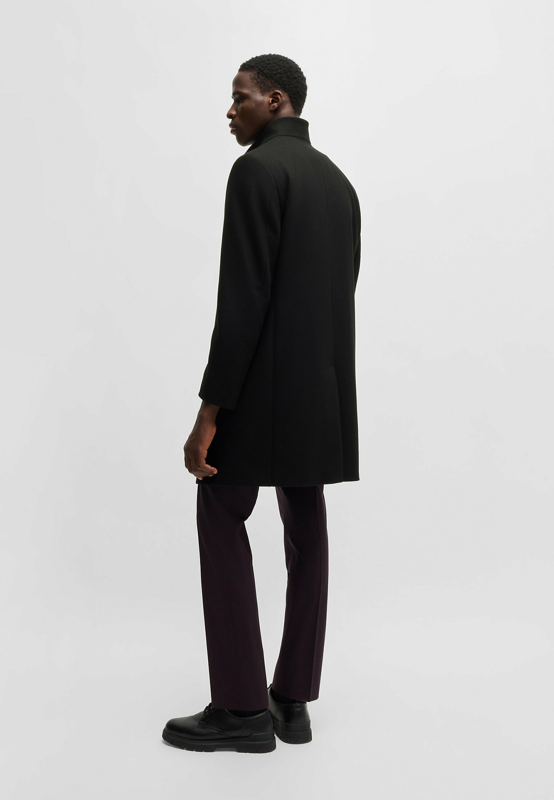 HUGO MINTRAX - Cappotto classico - black/nero - Zalando.it