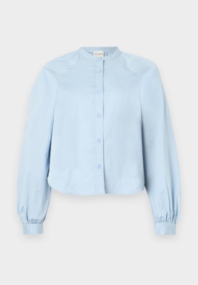 CLOSED WIDE SLEEVE BLOUSE - Gombos blúz - powder blue