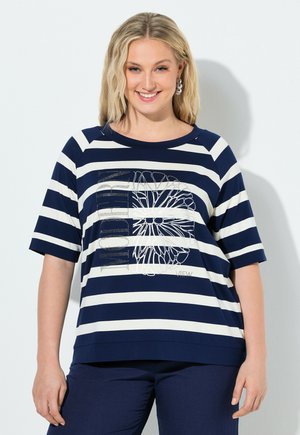 RINGEL ZITRUSMOTIV RUNDHALS HALBARM - T-shirt con stampa - marine
