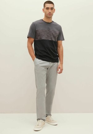 STRETCH 2 PACK - Chino - black grey