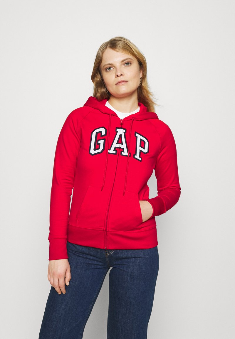GAP Zipup sweatshirt pure red/red Zalando.co.uk