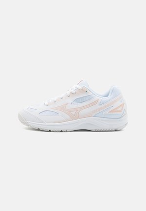 STEALTH STAR 2 JR UNISEX - Zapatillas de balonmano - white/aleutian/cloud pink