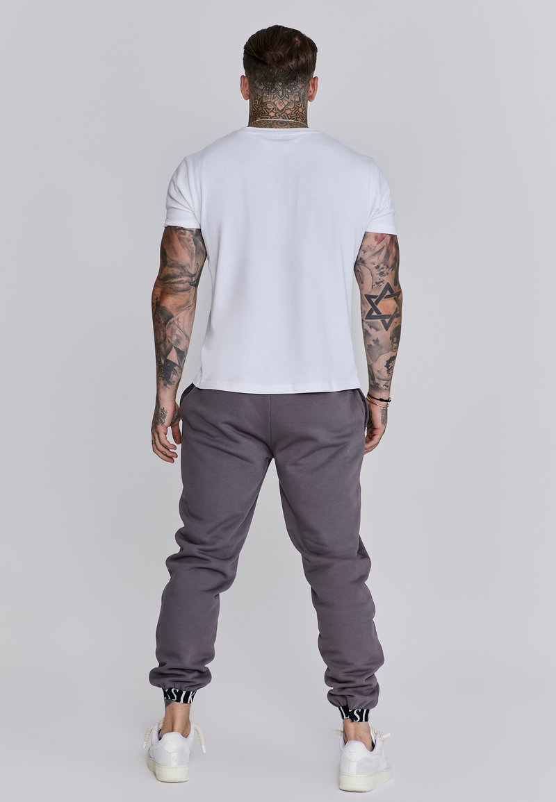 Pantaloni React Track SikSilk Donna Grigio - UK10 / Small - Nuovi Con Etichette