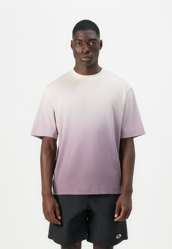 OMBRE ELLIPSE TEE - Print T-shirt - gradient toadstool