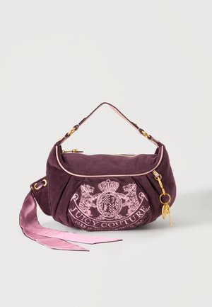 Juicy Couture, MEDIUM HOBO - Дамска чанта - bordeaux