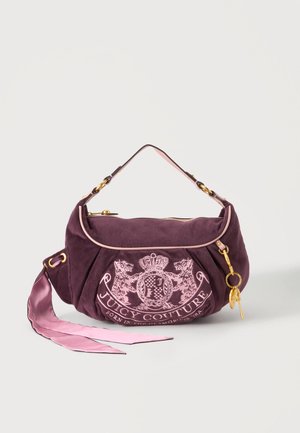 Juicy Couture, MEDIUM HOBO - Дамска чанта - bordeaux