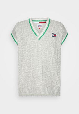 Strickpullover - mottled grey