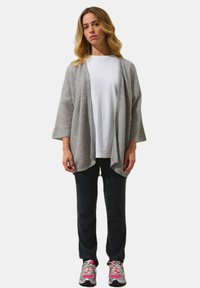 Authentic Cashmere MENDIP OPEN 3/4 SLEEVES - Vest - mottled cloud