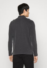 Marc O'Polo LONG SLEEVE BUTTON PLACKET - Polo - phantom fear