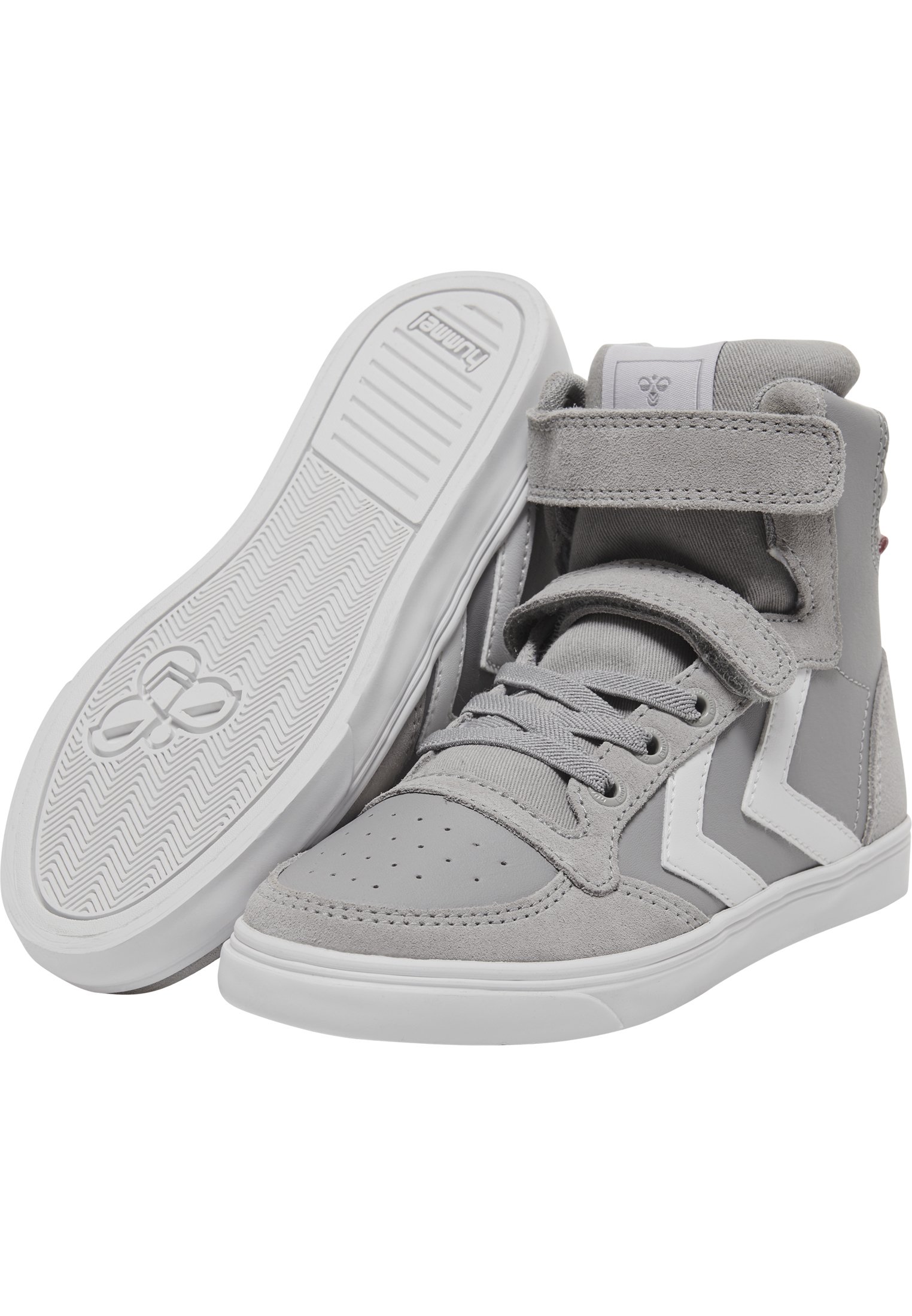 Hummel SLIMMER STADIL - Sneaker high - grey/grau - Zalando.de