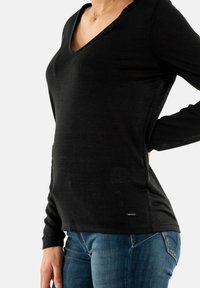 SUN VALLEY PHAYAO - Camiseta de manga larga - noir