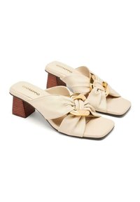 Gioseppo Mules à talons - off white