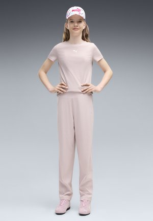 Puma, ELEVATED HIGH WAIST STRAIGHT LEG UNISEX - Leggings - misty pink