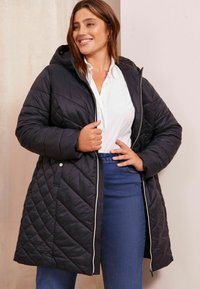 Friends Like These CURVE LONGLINE  REGULAR FIT - Vinterfrakke - black