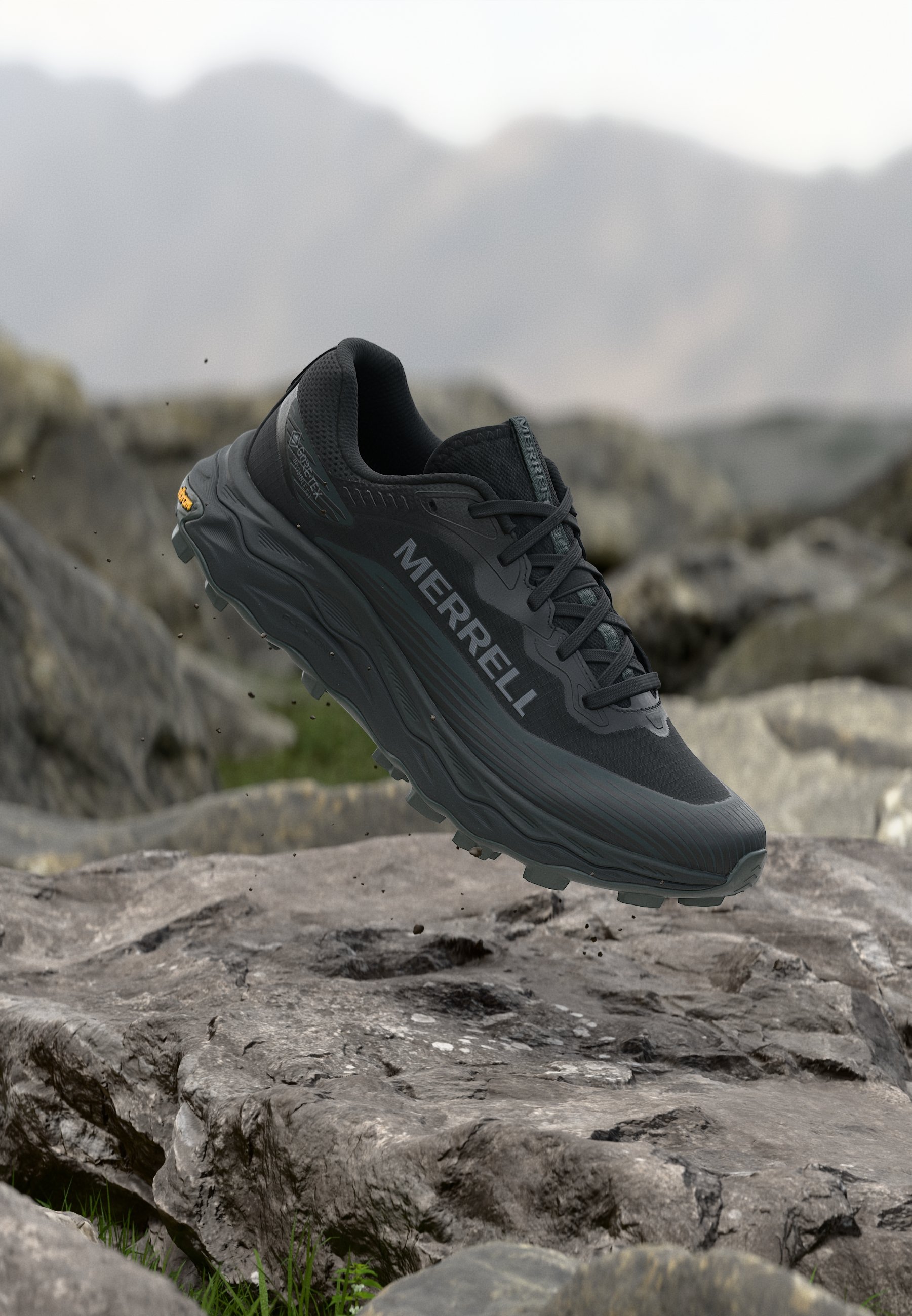 Merrell AGILITY PEAK 6 GTX - Trail hardloopschoenen - black/zwart