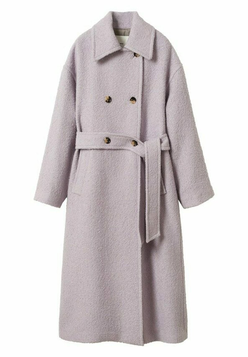 Mango Trenchcoat paars Mango Trenchcoat paars