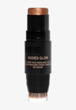 NUDIES ALL OVER FACE GLOW - Blush - brown sugar, baby